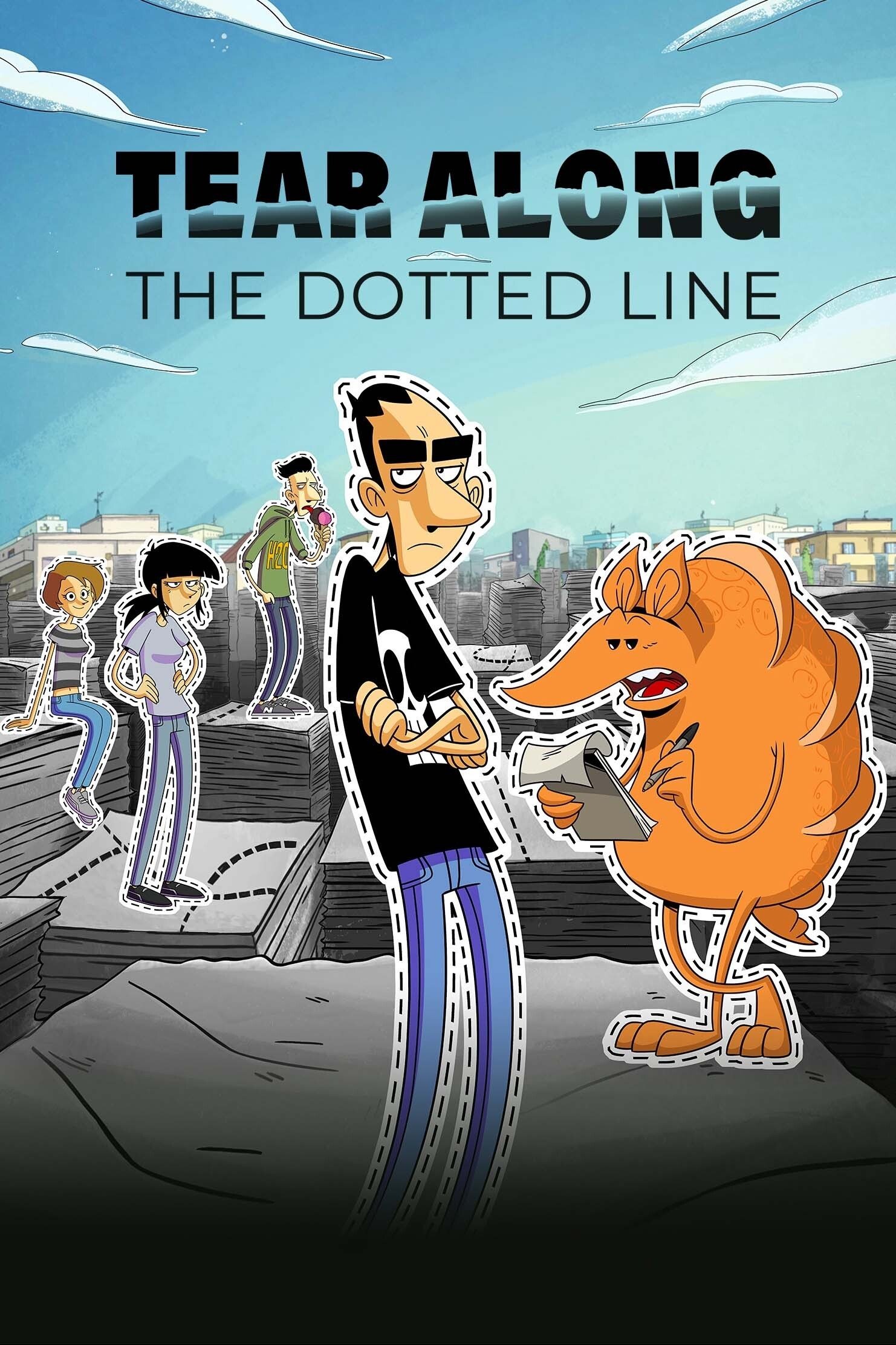 Portada de Cortar por la línea de puntos