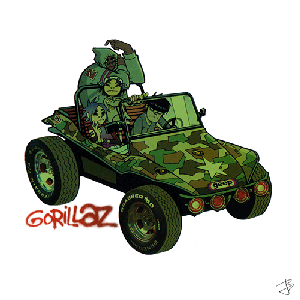 Portada de Gorillaz