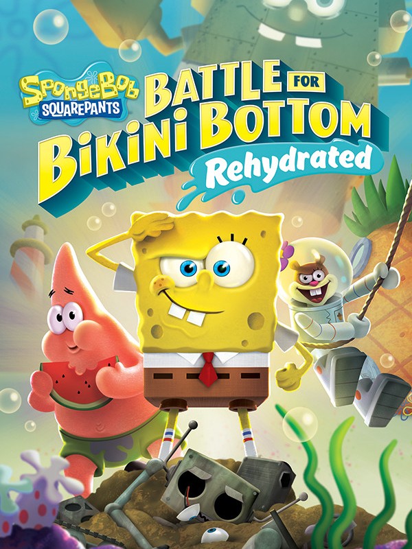Portada de SpongeBob SquarePants: Battle for Bikini Bottom - Rehydrated