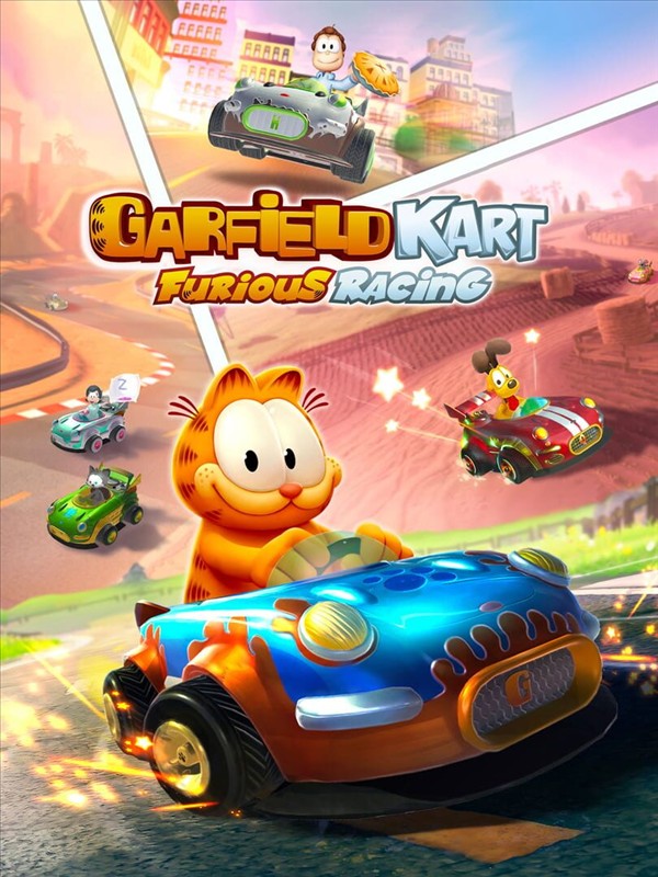 Portada de Garfield Kart - Furious Racing