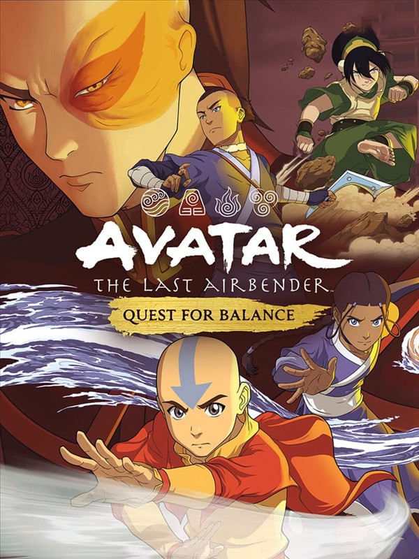 Portada de Avatar: The Last Airbender - Quest for Balance