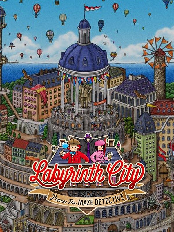 Portada de Labyrinth City: Pierre the Maze Detective