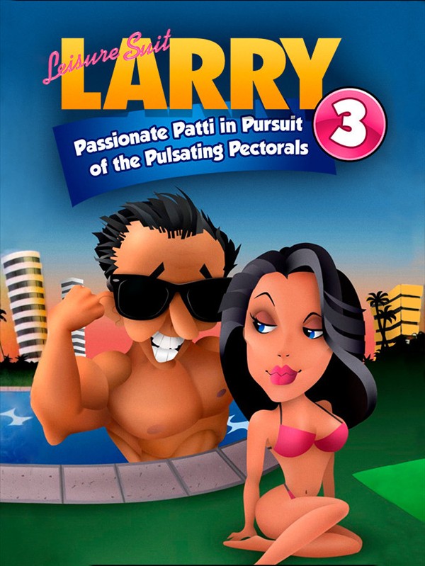 Portada de Leisure Suit Larry 3 - Passionate Patti in Pursuit of the Pulsating Pectorals