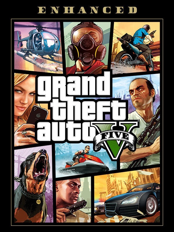 Portada de Grand Theft Auto V Enhanced