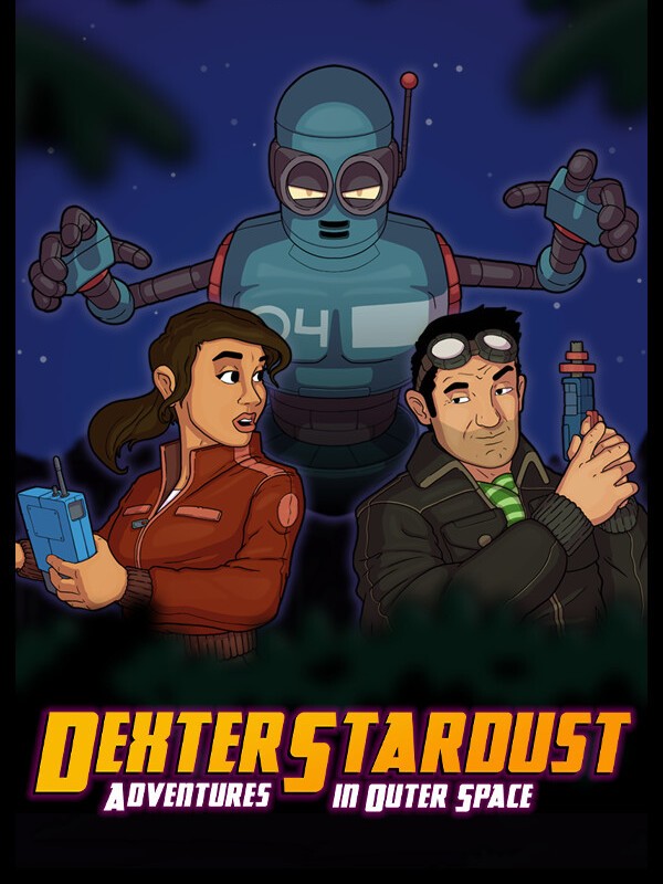 Portada de Dexter Stardust: Adventures in Outer Space