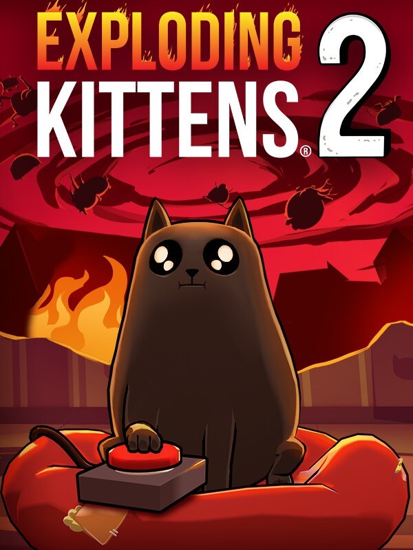 Portada de Exploding Kittens 2