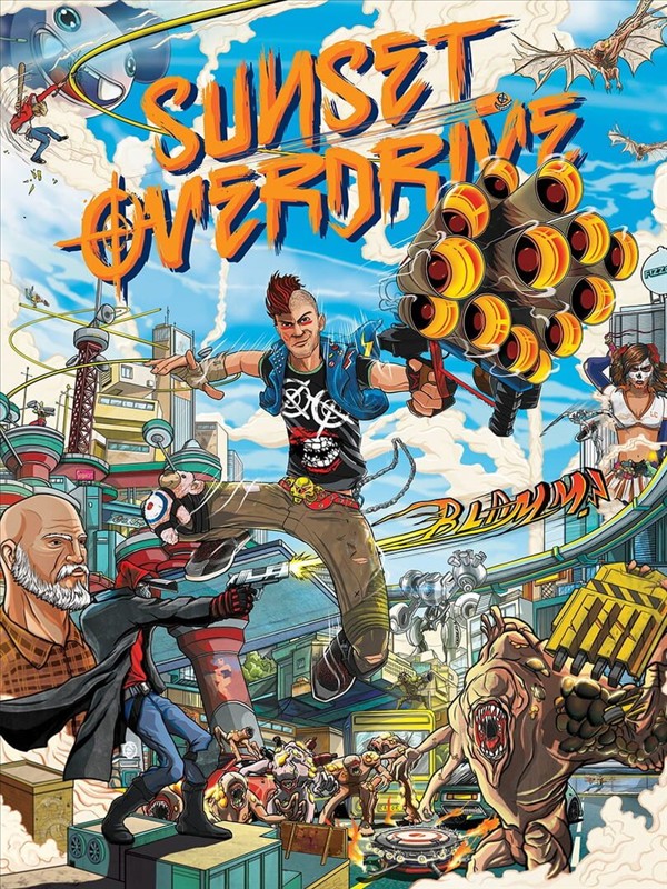 Portada de Sunset Overdrive