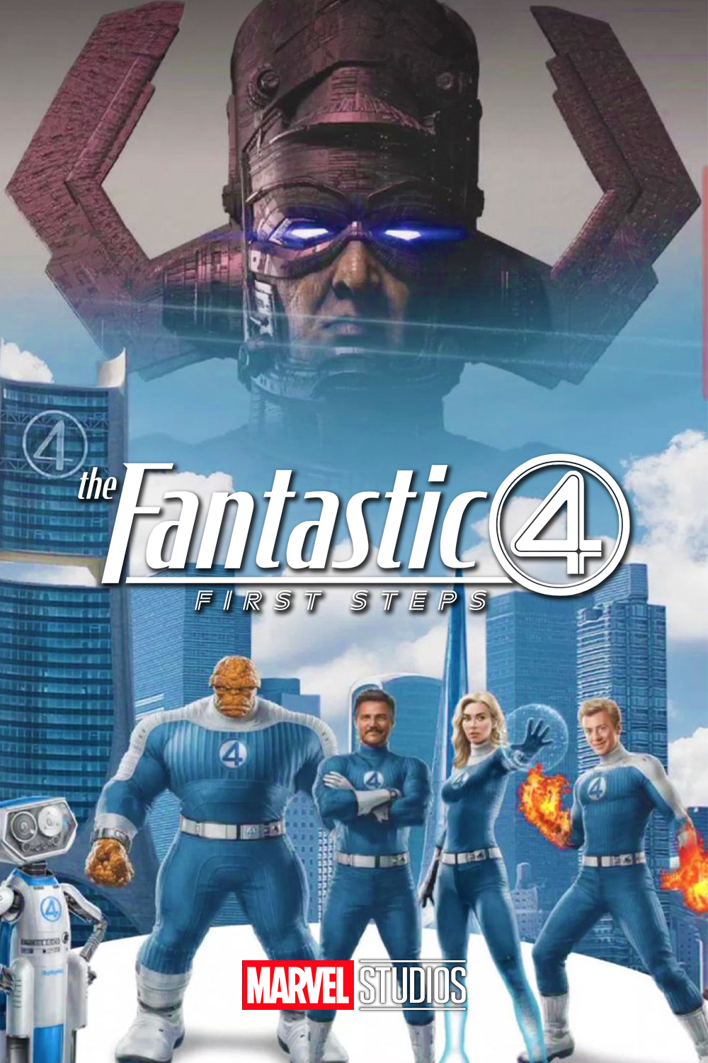Póster de Los 4 Fantásticos: Primeros pasos