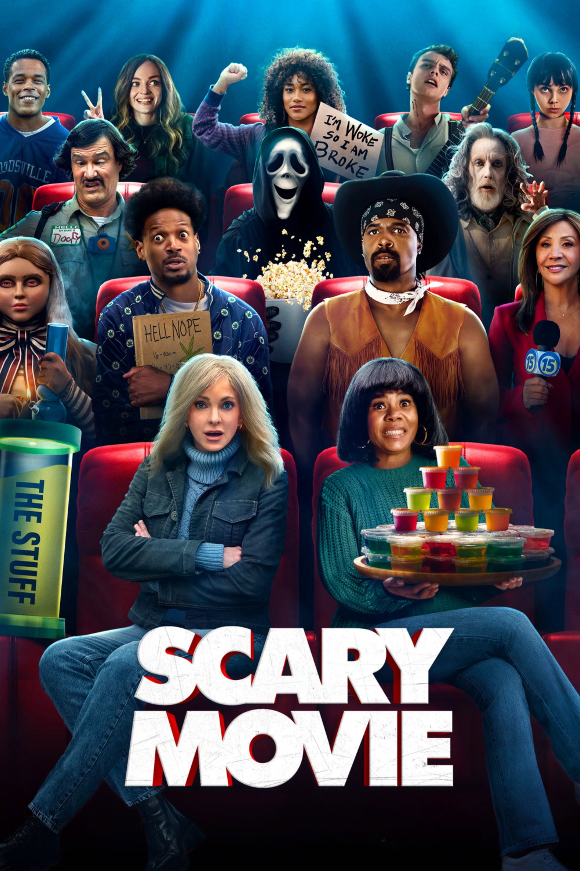 Póster de Scary Movie: Terroríficamente incorrecta