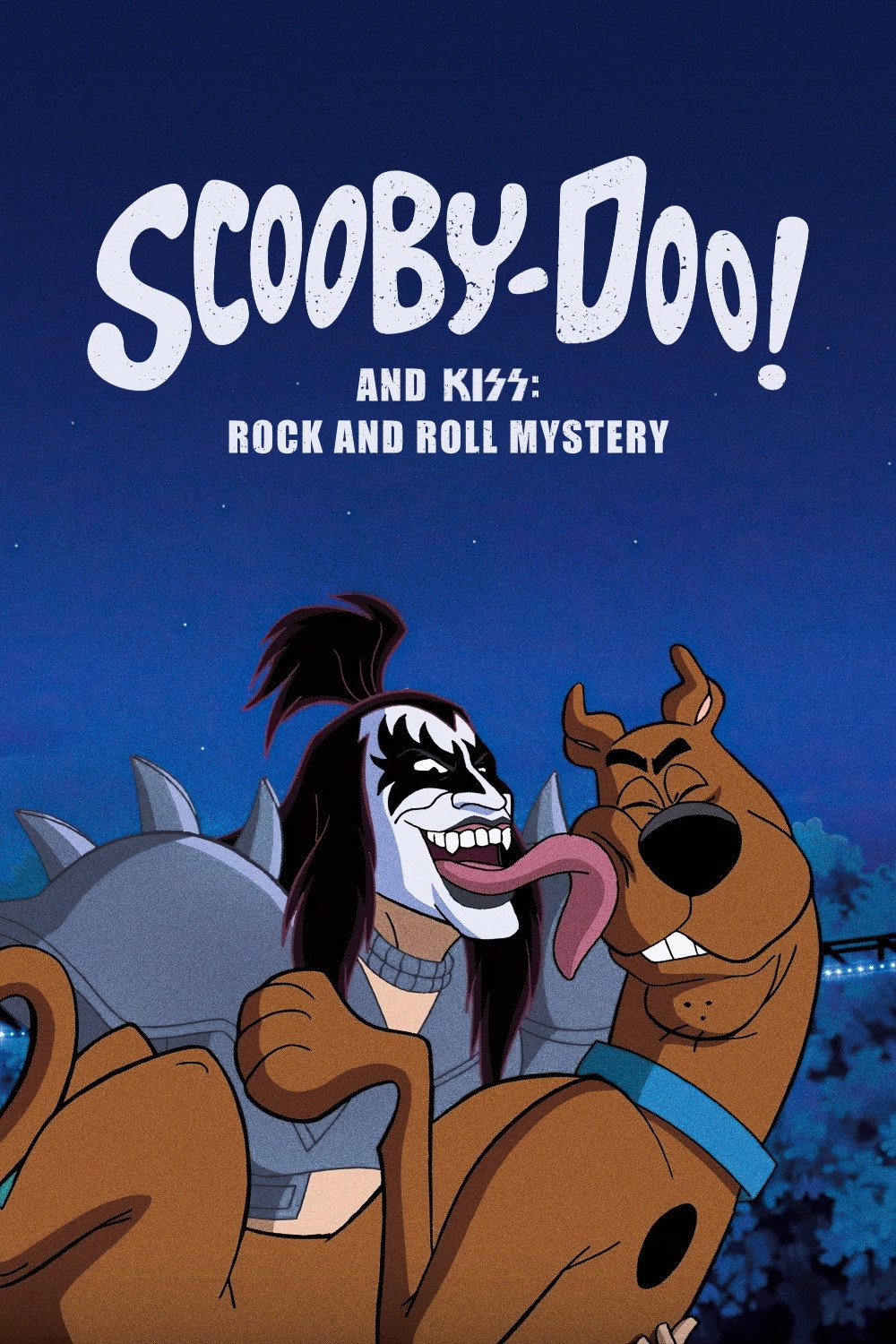 Póster de Scooby-Doo! y Kiss: el misterio del Rock and Roll