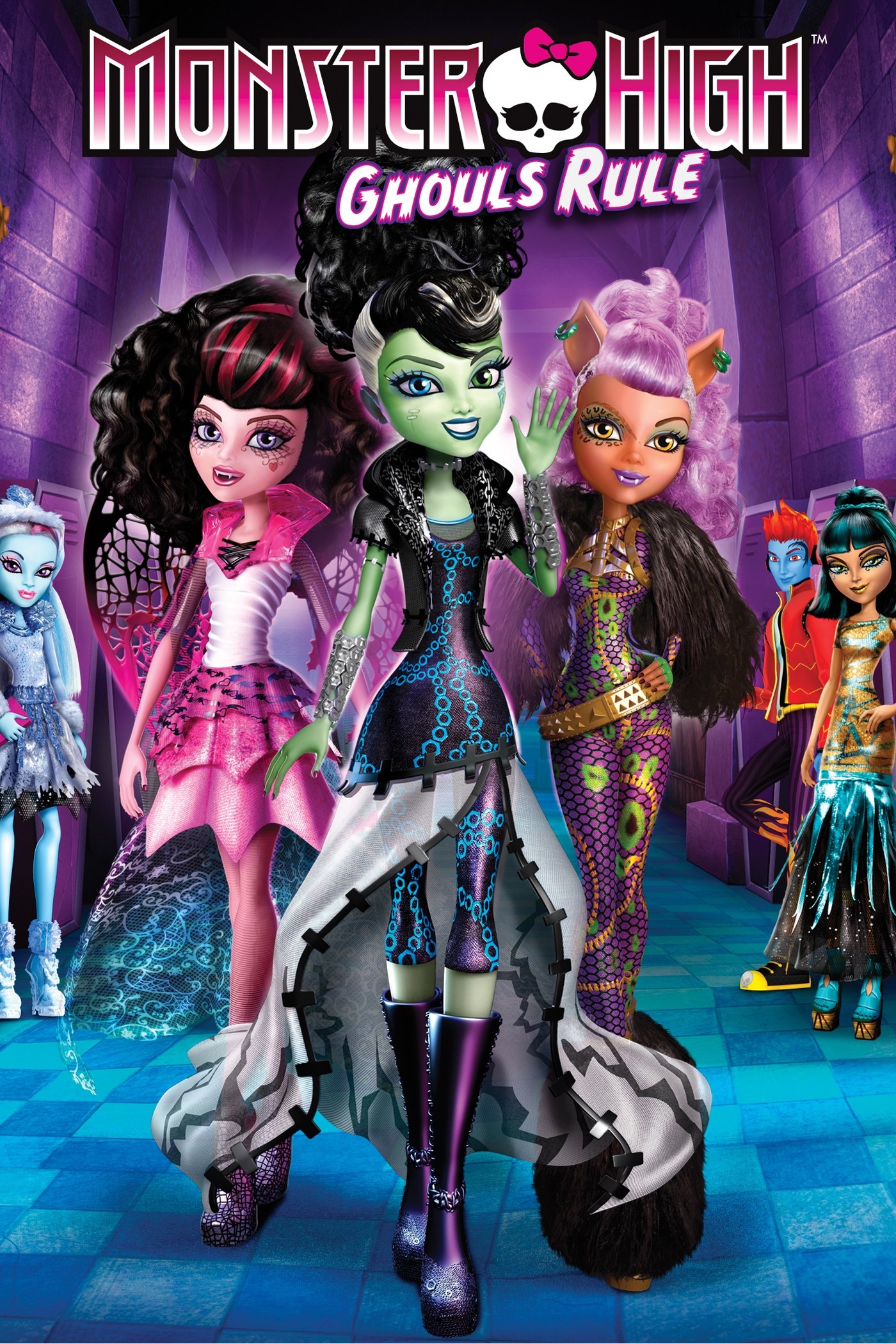 Póster de Monster High: Una Fiesta Divina de la Muerte