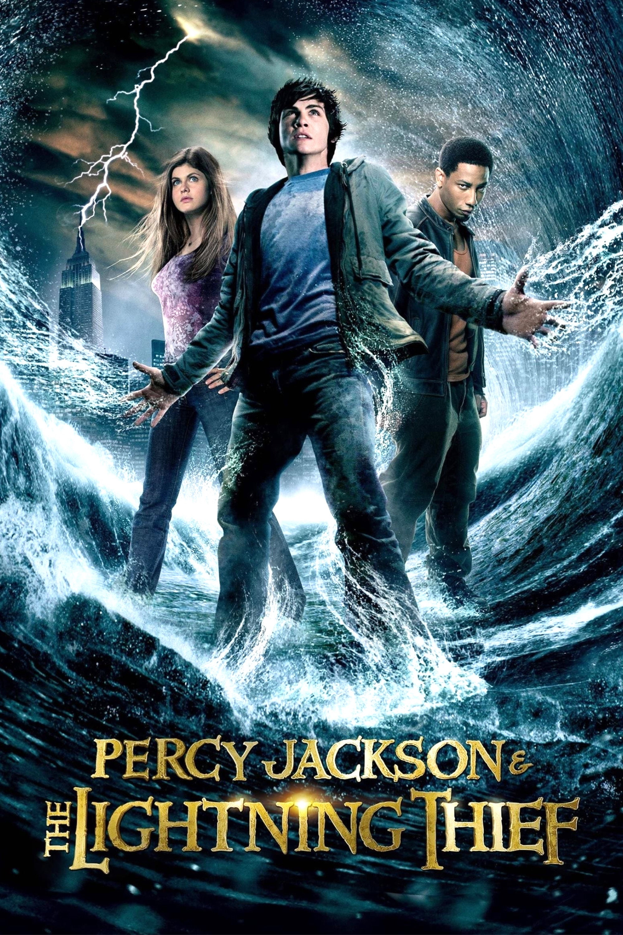 Póster de Percy Jackson y el ladrón del rayo