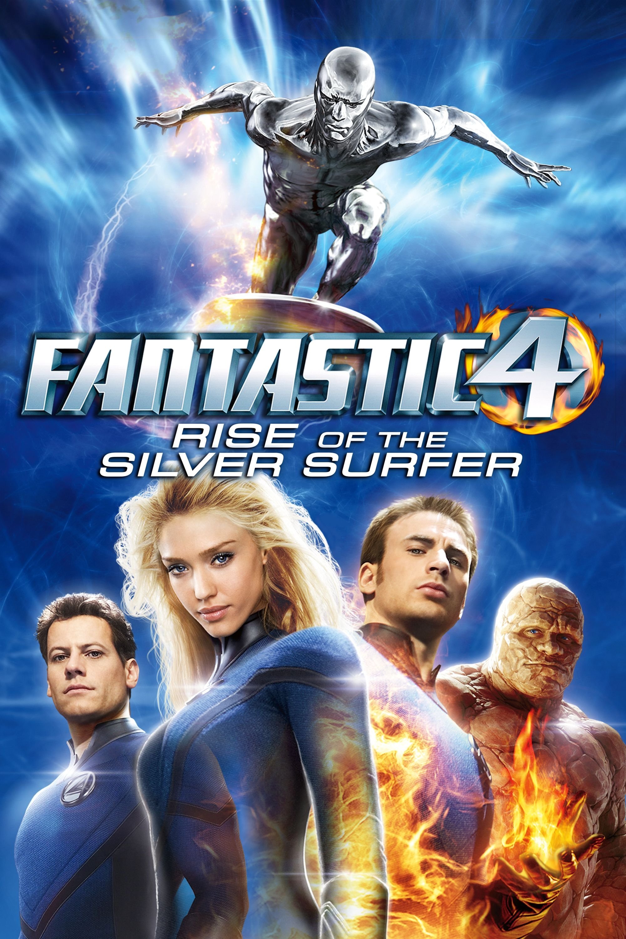 Póster de Los 4 Fantásticos y Silver Surfer