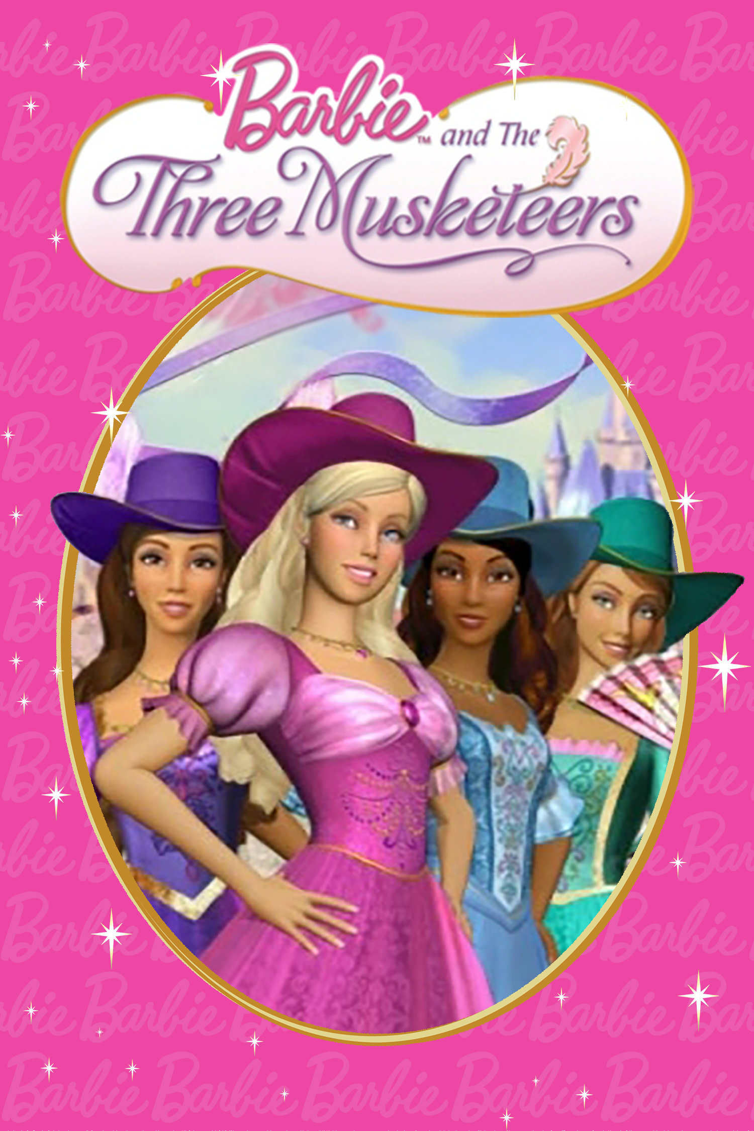 Póster de Barbie y las tres mosqueteras